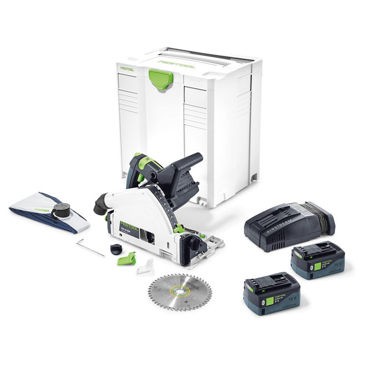 Акумулаторен потъващ циркуляр, TSC 55 Li 5.2 REBI-Plus-SCA